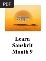 Learn Sanskrit 9