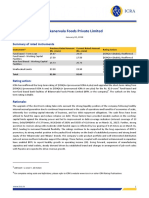 Bikanervala Foods Private Limited: Summary of Rated Instruments