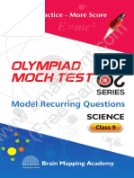 Mock Tests 20 20 Class 9 Science Sample