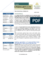 Rudra Shares Avenue Supermarts Ltd. - Short Term Call Research Report