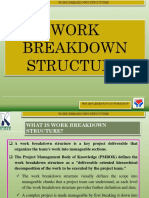 Session III Work Breakdown Structure PDF