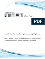 White Paper: How To Protect Video Surveillance Systems Against Lightning Strikes