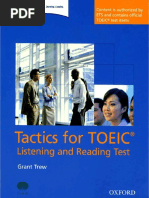 語学・辞書・学習参考書 Tactics for TOEIC ready to read more Amazon | Tactics for Toeic: Listening and Reading Test Pack