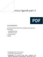 Endogenous Ligands Part 2