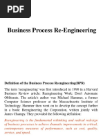 Business Process Re-Engineering