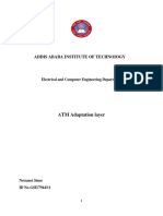 Addis Ababa Institute of Technoiogy: ATM Adaptation Layer