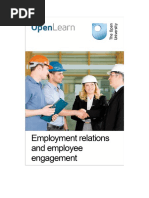 Employment Relations and Employee Engagement