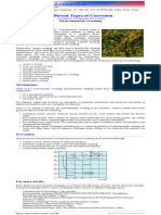 Different Types of Corrosion: Recognition