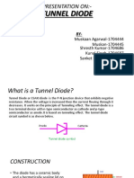 Tunnel Diode: Presentation On
