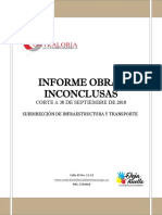 Obras Inconclusas Cundinamarca