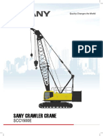 Sany Scc1500e 150 Ton Crawler Cranes