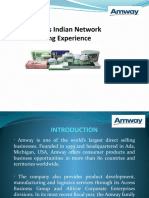 Amway's Indian Network Marketing Experience