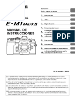 Manual Español Olympus E-M1 Mark II