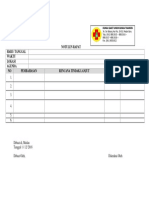 Form Notulen Rapat Terbaru