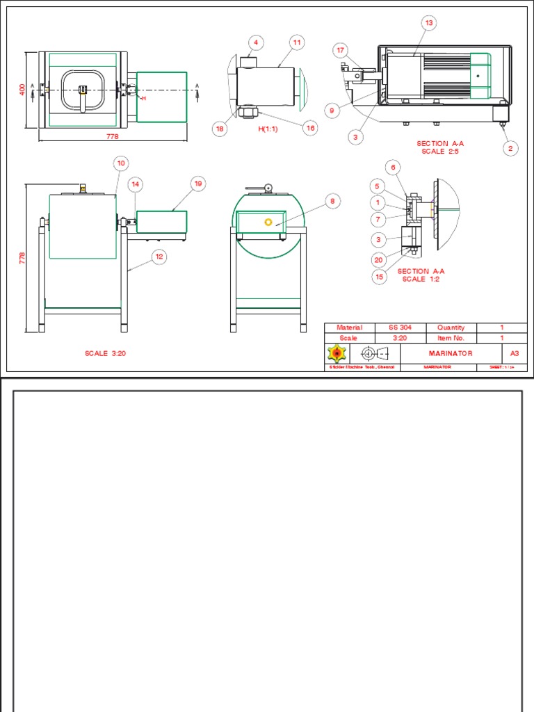 Engineering Drawing Tutorial | PDF | Metalworking | Engineering