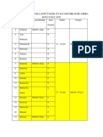 Jadwal Kegiatan