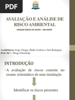 Avaliação e Análise de Risco Ambiental