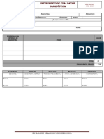 Formato Evaluacion Diagnostica