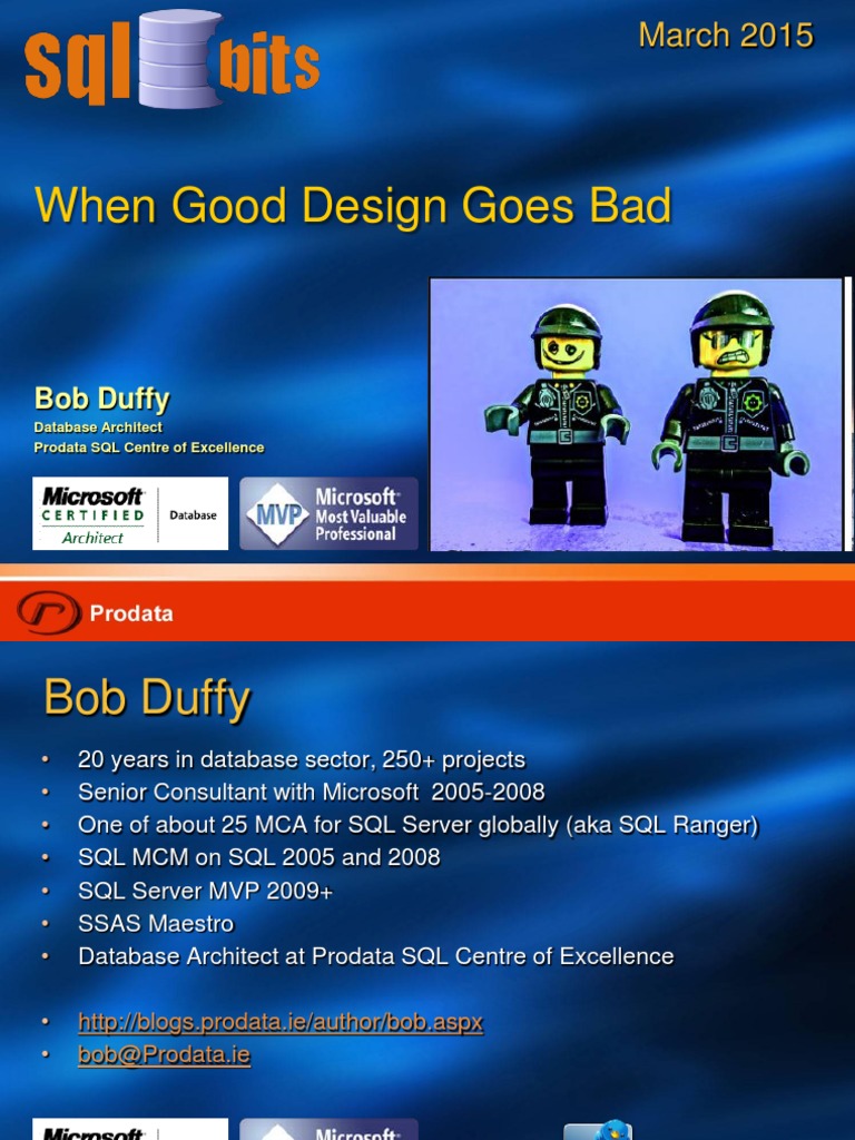 Good Design Goes Bad | PDF | Database Index | Microsoft Sql Server