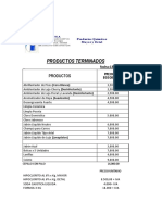 Lista de Precios 2019 Actual