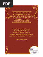 Experiências Na Educação Em Ciências e Matemática