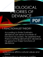 Sociological Theories of Deviance 12- Humility Group 4