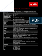 Technical Sheet Aprilia Dorsoduro 900 en Rev