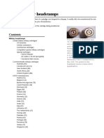 List of Military Headstamps