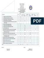 Table of Specification Disaster Readiness and Risk Reduction 4th Quarter FINAL EXAM
