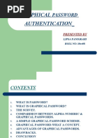 Graphical Authentication: Password