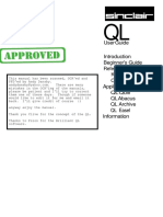 QL - User Guide PDF