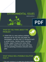 Environmental Issues: Jennifers Montalvo