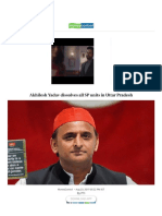 Akhilesh Yadav Dissolves All SP Units in Uttar Pradesh: Download App