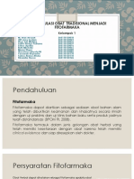 Preformulasi Obat Herbal