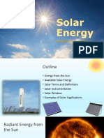 MEHB503 10 Solar Energy
