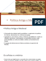Apresentação 1 Política Antiga e Medieval