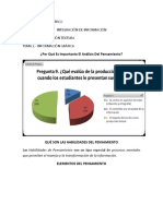 Pensamiento Analítico Tema Información Textual y Gráfica