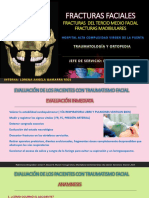 Fracturas faciales y mandibulares