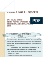 Etika Profesi Pengertiannya (Kuliah 1)