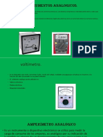 Metrología y Normalización_Instrumentos Análogos