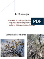 V Ecofisiologia