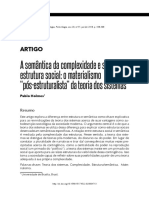 Sociologia Da Complexidade PDF