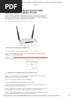 Aprenda Como Configurar A Função WDS Repetidor em Um Roteador TP-Link - Notícias - TechTudo