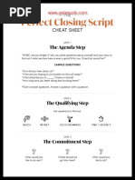 The Perfect Closing Script Module 2 The Qualify Step Pdf