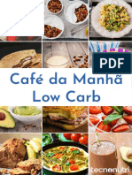 Café Da Manhã Low Carb