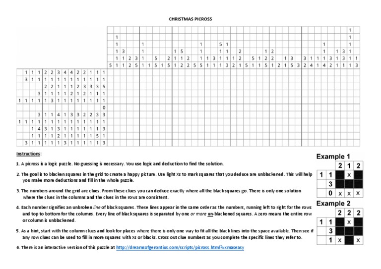 Christmas Picross | PDF