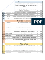 Lista de Precios Club