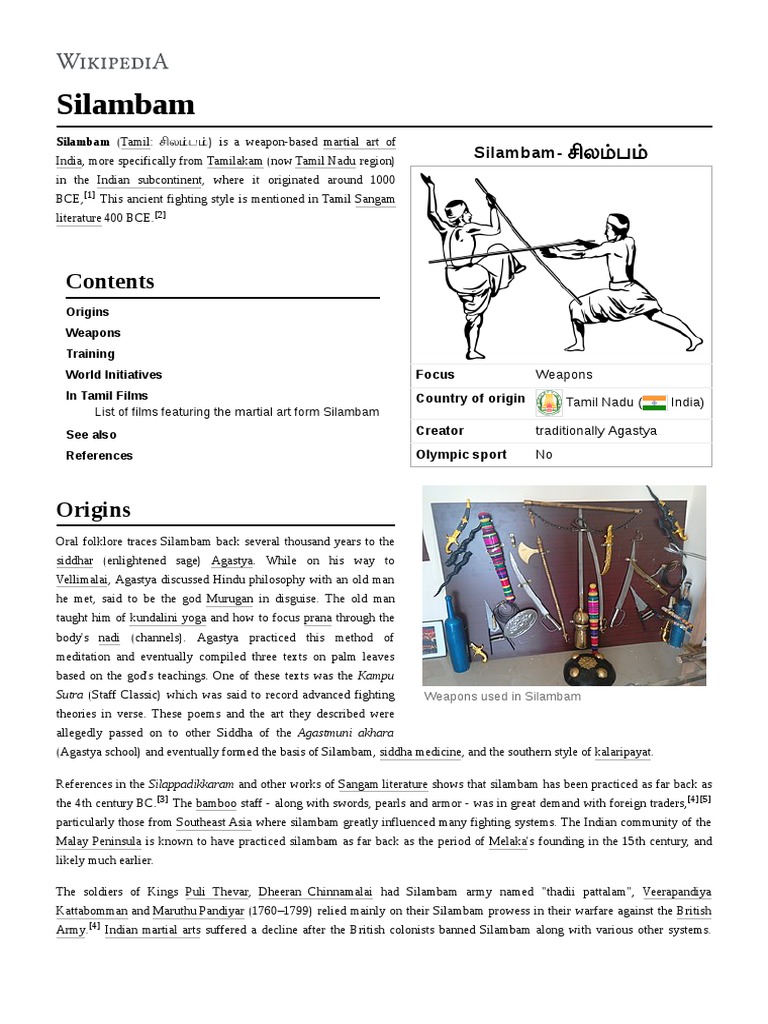 Silambam PDF
