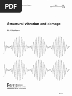 (Building Research Establishment Report) R. Steffans, Building Research Establishment - Structural Vibration and Damage (1985, Stationery Office Books)