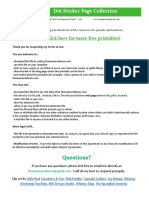 Sticker Dot Alphabet PDF